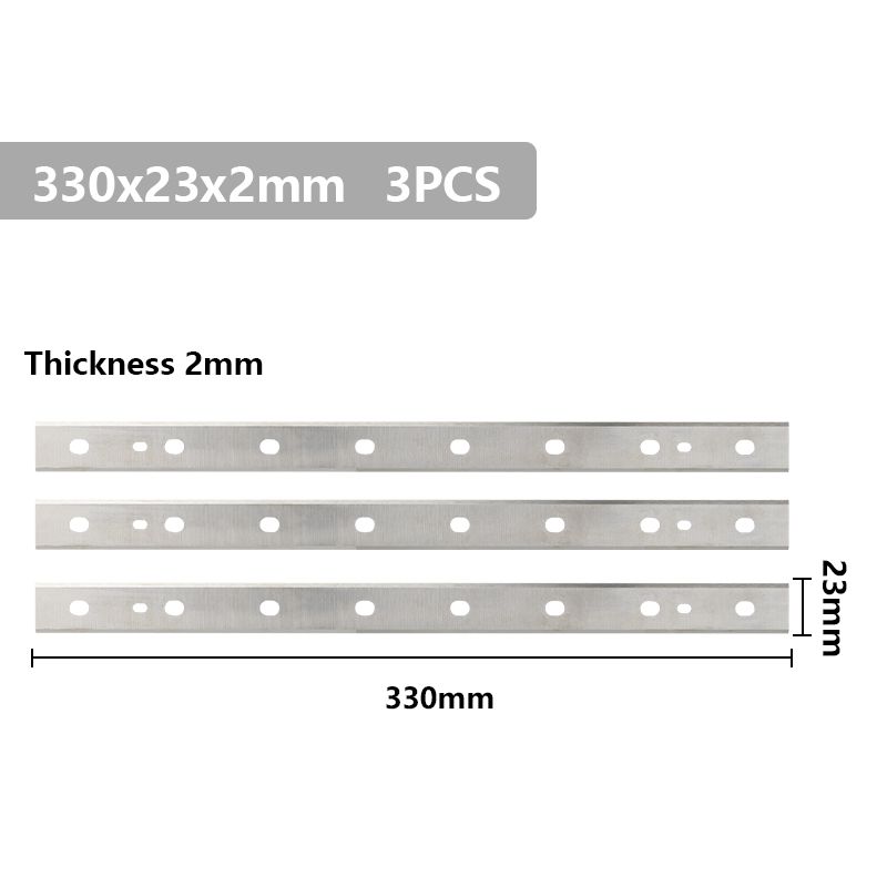 3 шт. Комплект строгальных ножей для Деволт DW-735, 333х22,3х1,6мм