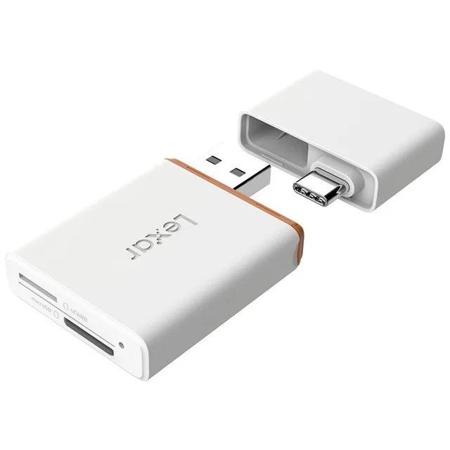 Картридер LEXAR 350UHS-1 Dual Type C/USB A 3.1 for microSD/NM cards