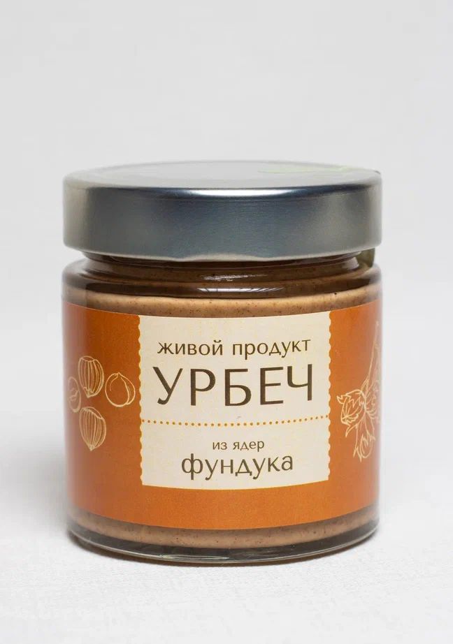 Урбеч из ядер фундука, 200гр., Живой Продукт (новый дизайн)