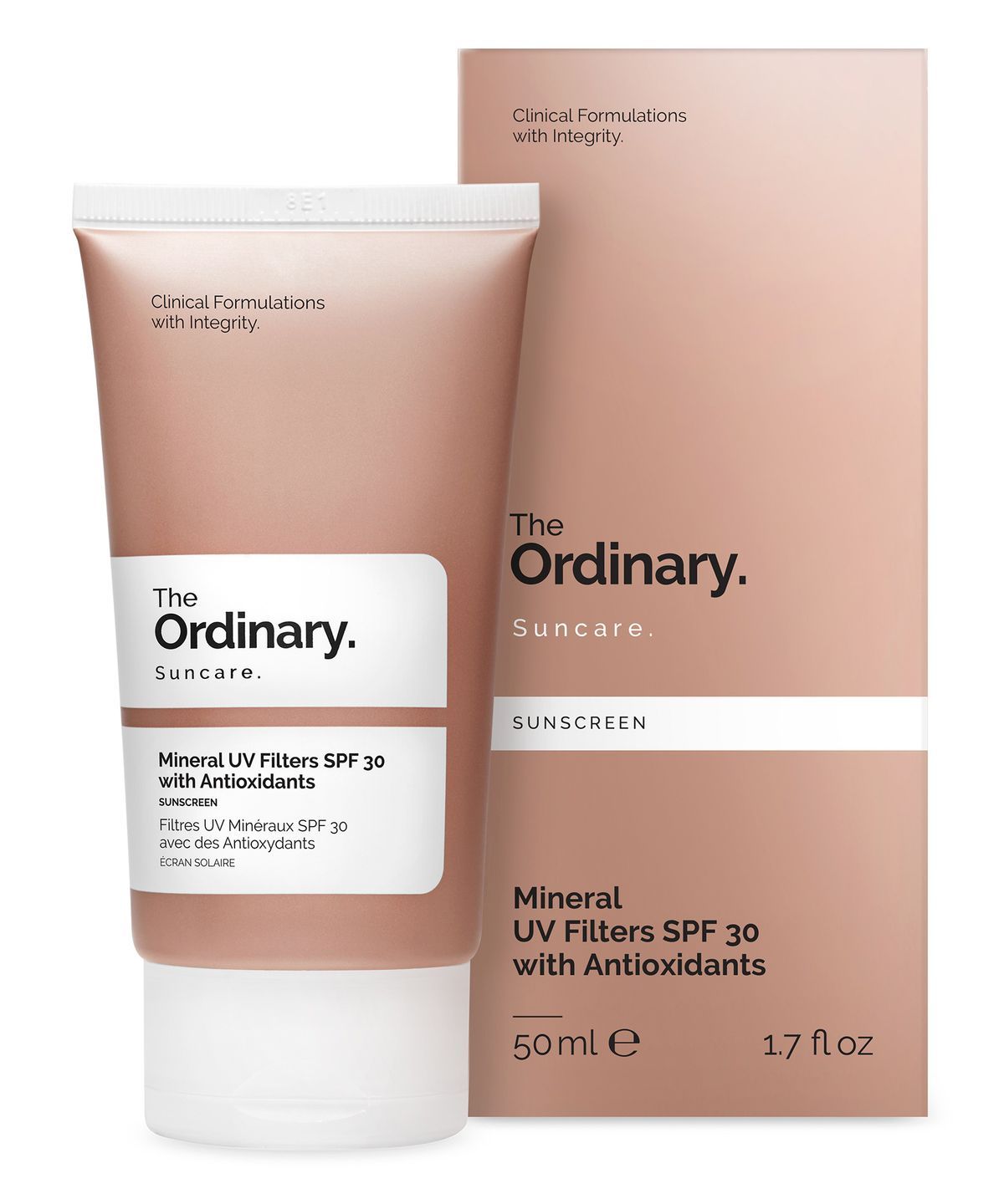 Солнцезащитный увлажняющий крем для лица The ordinary 50мл