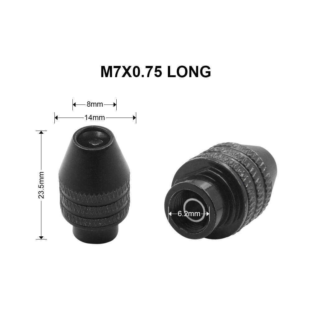 1шт.ЗажимнойпатронDremelзажимнаячелюстьвинтгайкаM7дляFlexbileвалтрубки