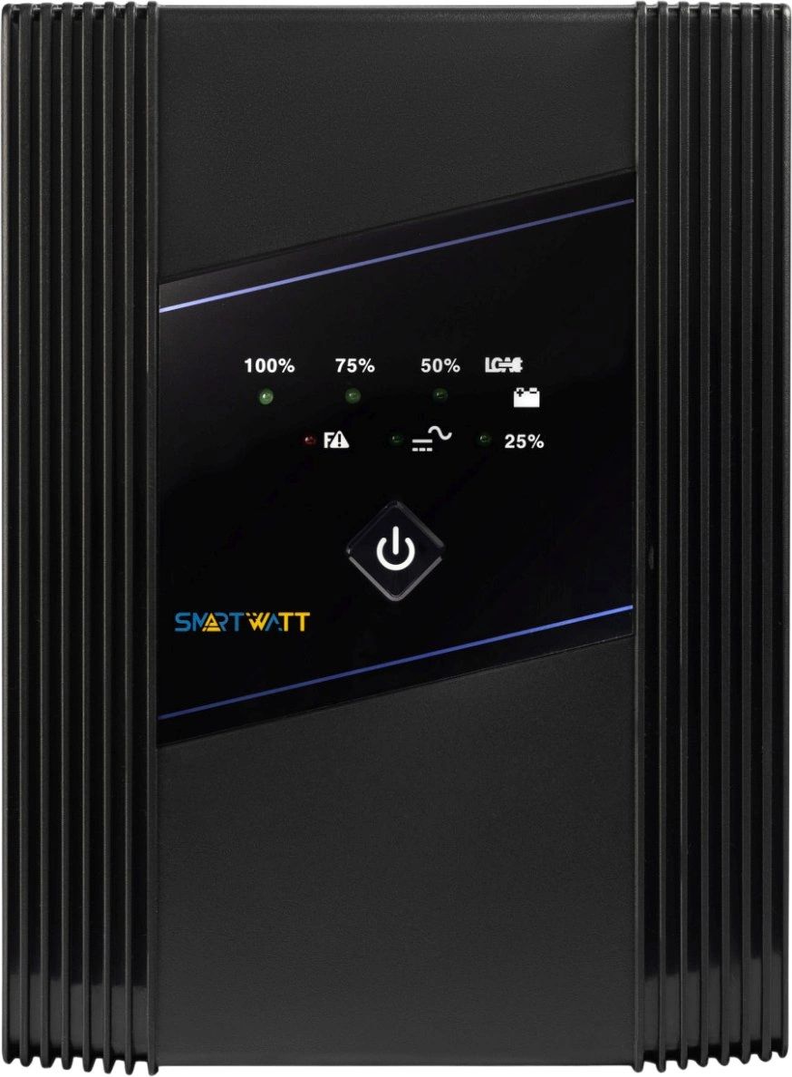 Источник бесперебойного питания Smartwatt Uni 450 250Вт 450ВА черный