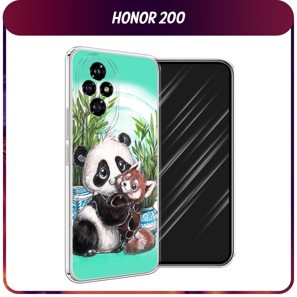 СиликоновыйчехолнаHonor200/Хонор200"Друзьязверята"