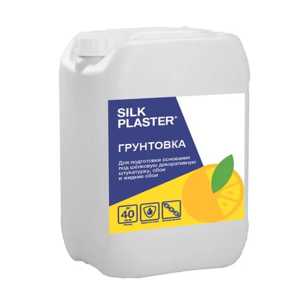 Грунтовка для жидких обоев - Silk Plaster 5 литров (7 кг) Силк Пластер