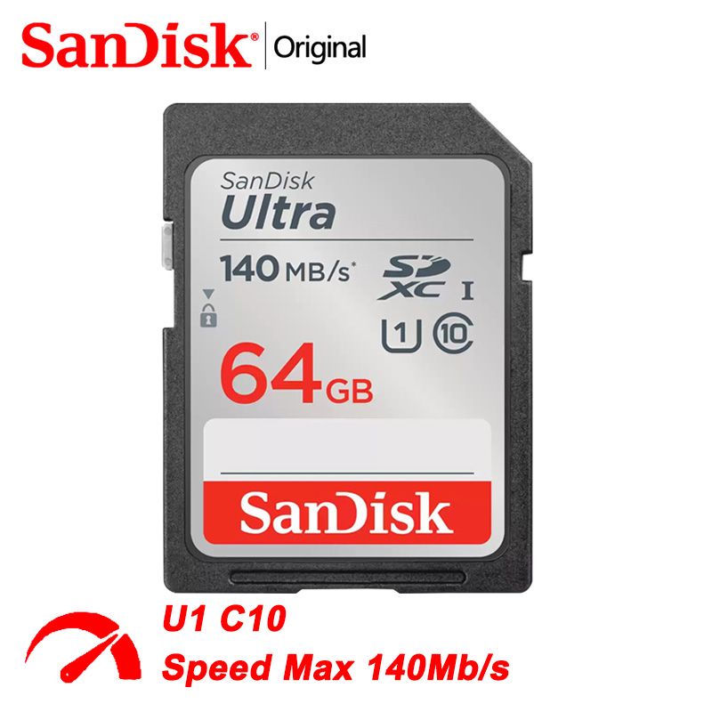 SanDisk Карта памяти Ultra 64 ГБ (SDSDUNC-064G)