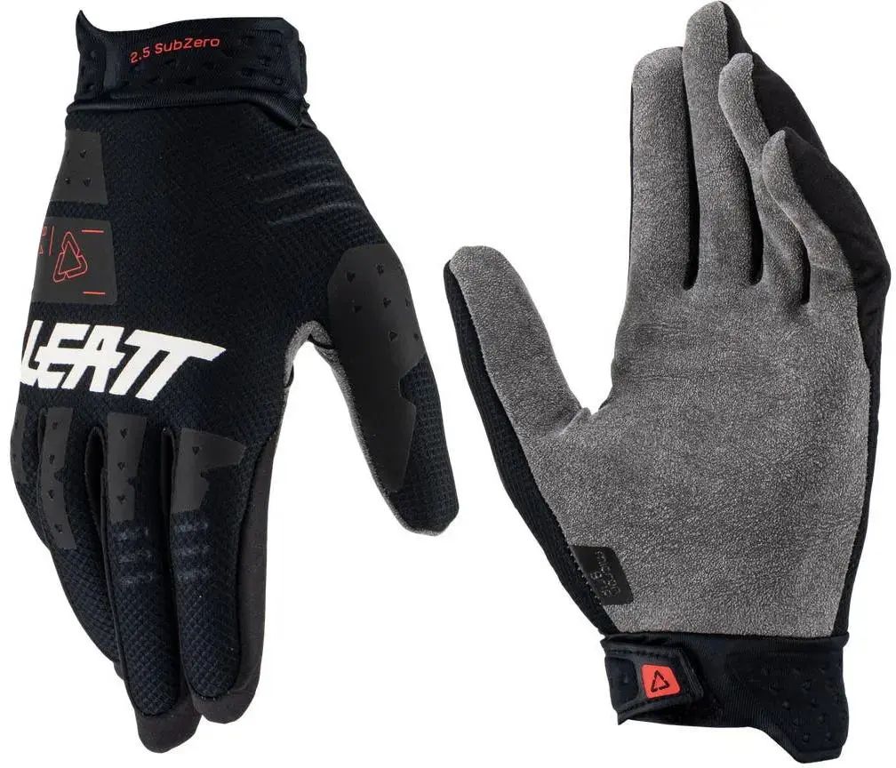 Мотоперчатки мужские LEATT Moto 2.5 SubZero Glove, Black, 2024, размер L