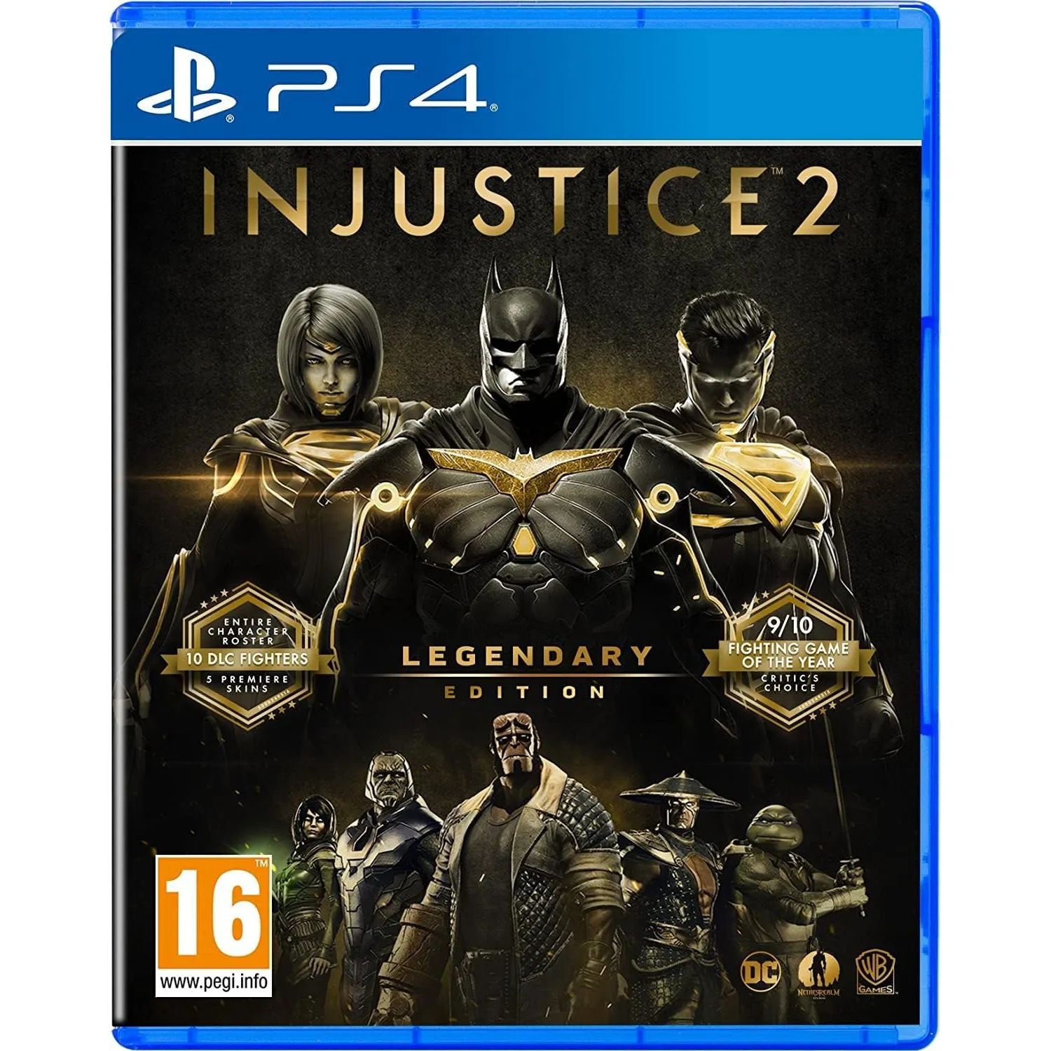 Игра Injustice 2 Legendary Edition PS4 (PlayStation 4, Русские субтитры)