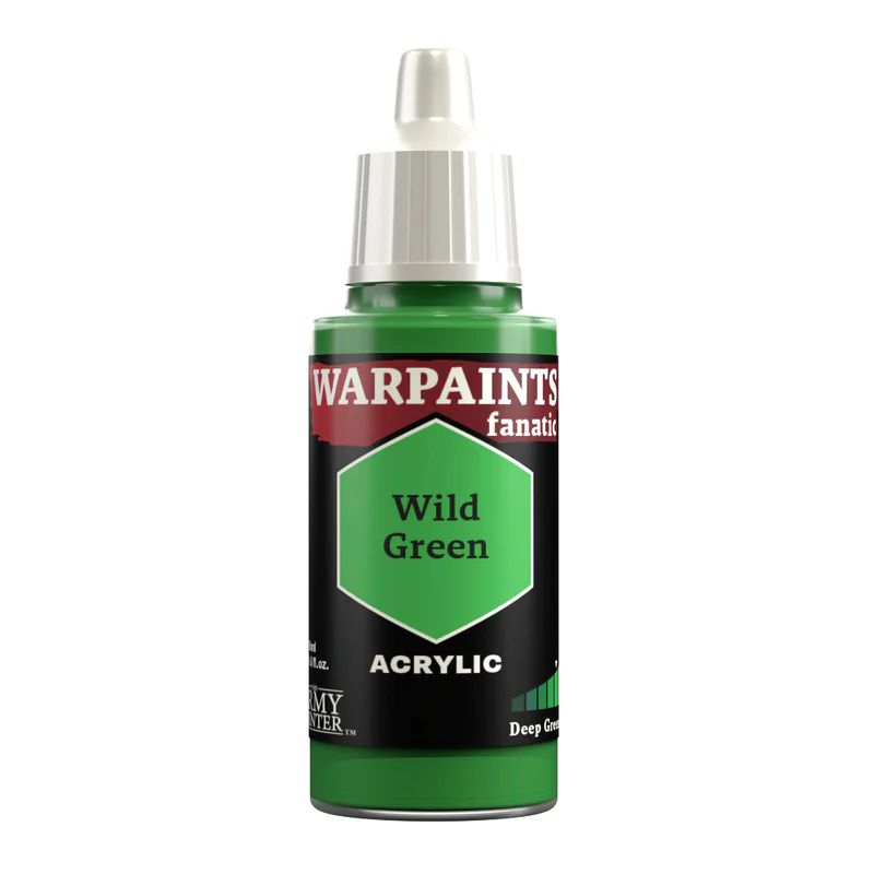 Акриловая краска Army Painter Warpaints Fanatic: Wild Green