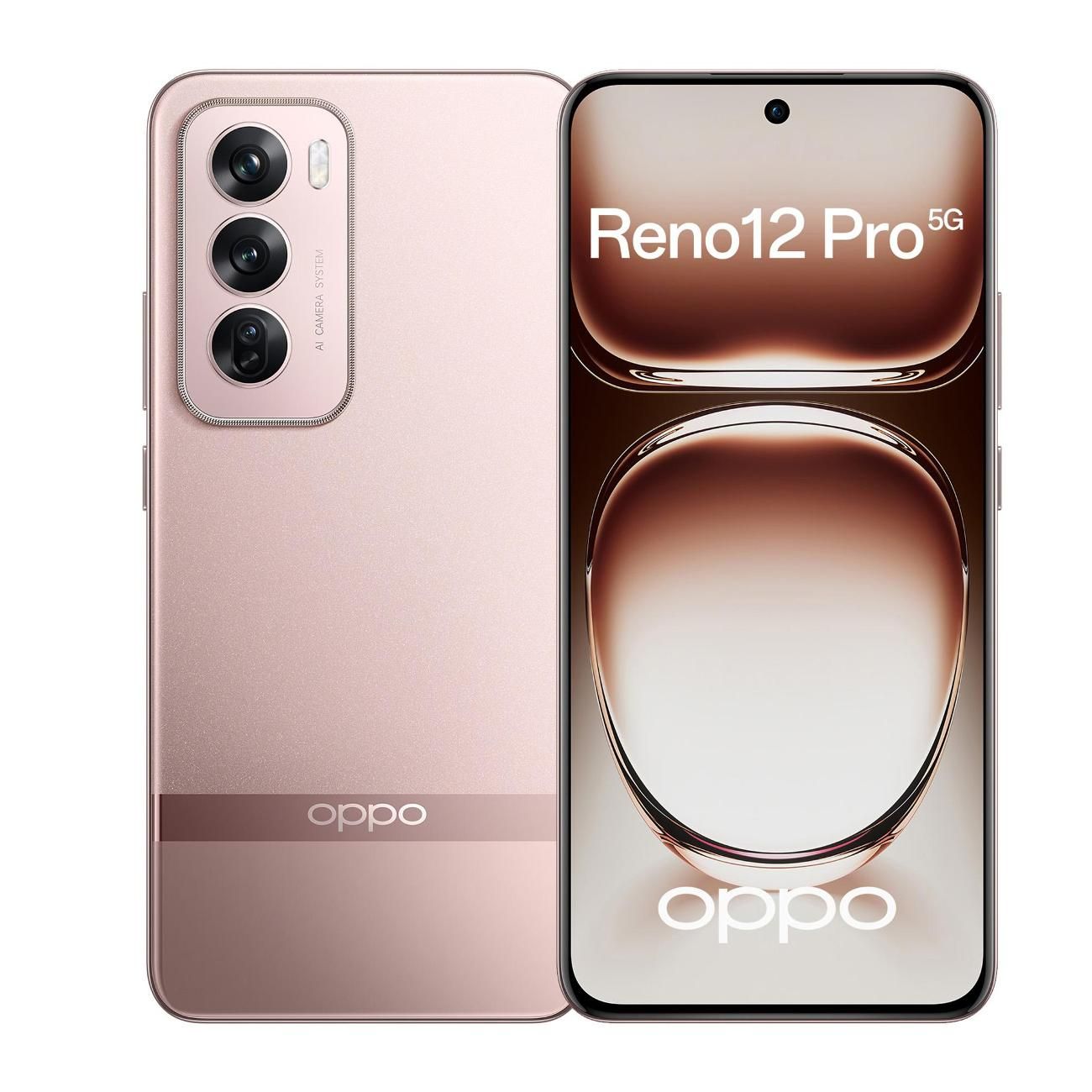 OPPOСмартфонRENO12Pro12/512GBSunsetGold12/512ГБ,золотой