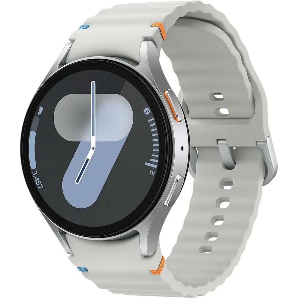 УмныечасыSamsungGalaxyWatch7LTE44мм1.5",серебристый(SM-L315FZSACAU)