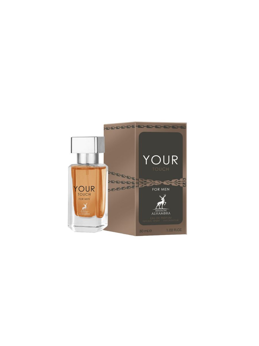 MaisonAlhambraВодапарфюмернаяАрабскиедухиAlhambraYourTouchforMen30ml.ЙорТач.30мл