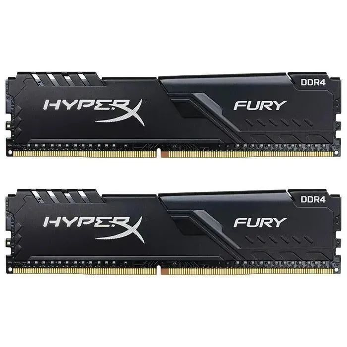 Kingston Fury Оперативная память FURY Black DDR4 3200 МГц 2x16 ГБ (HX432C16FB/32)