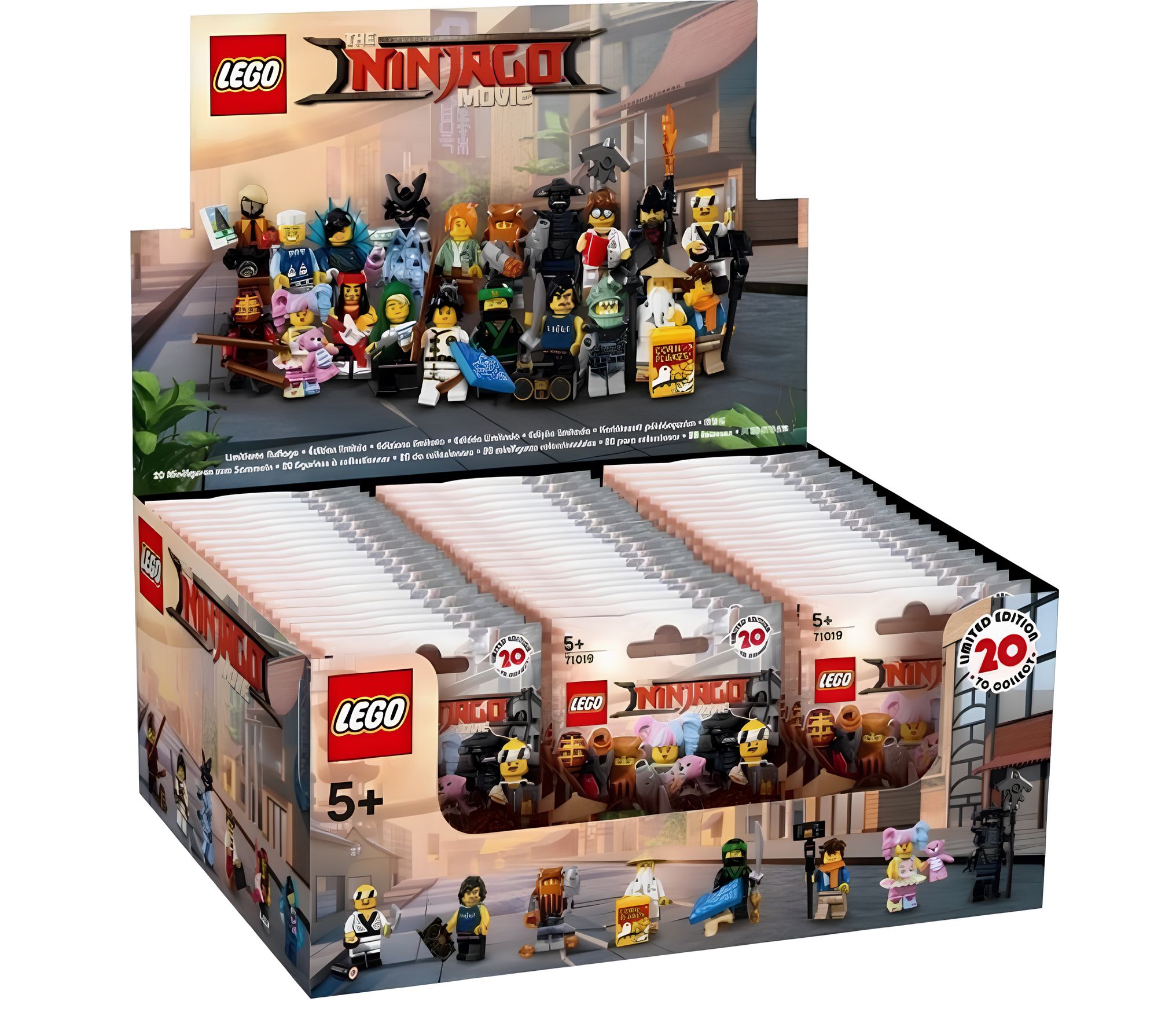 КонструкторLEGOCollectableMinifigures6175016TheLEGONINJAGOMovieПолнаяколлекция