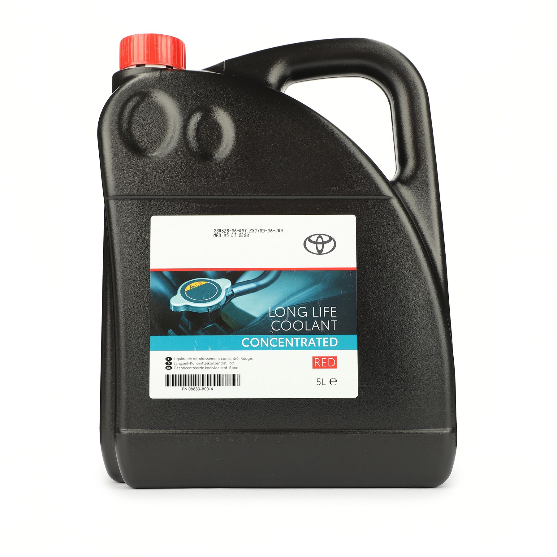 Антифриз G12 TOYOTA Long Life Coolant концентрат 5л красн.