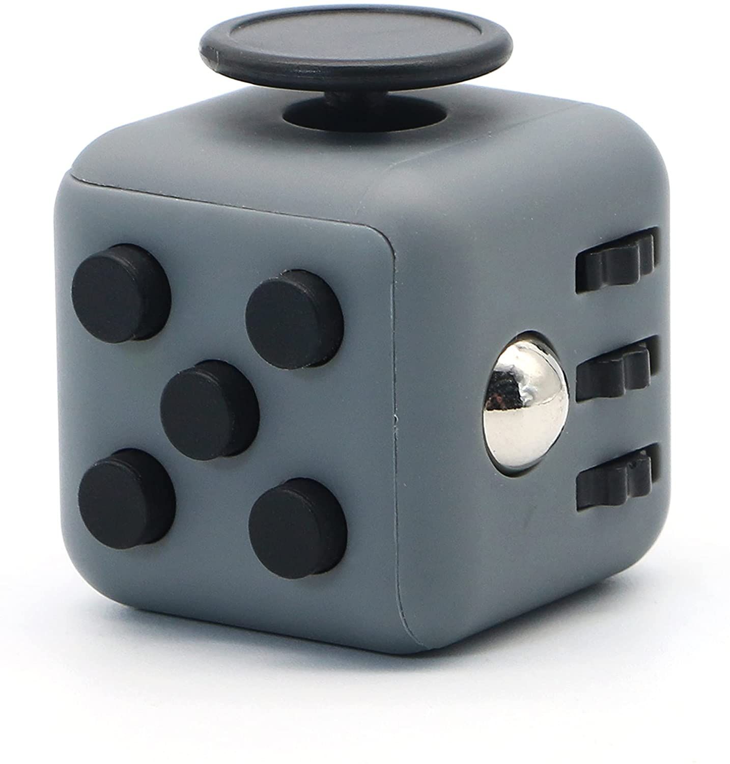 Fidget Cube: Restyle антистресс кубик фиджет куб, обновленный, черно-серый