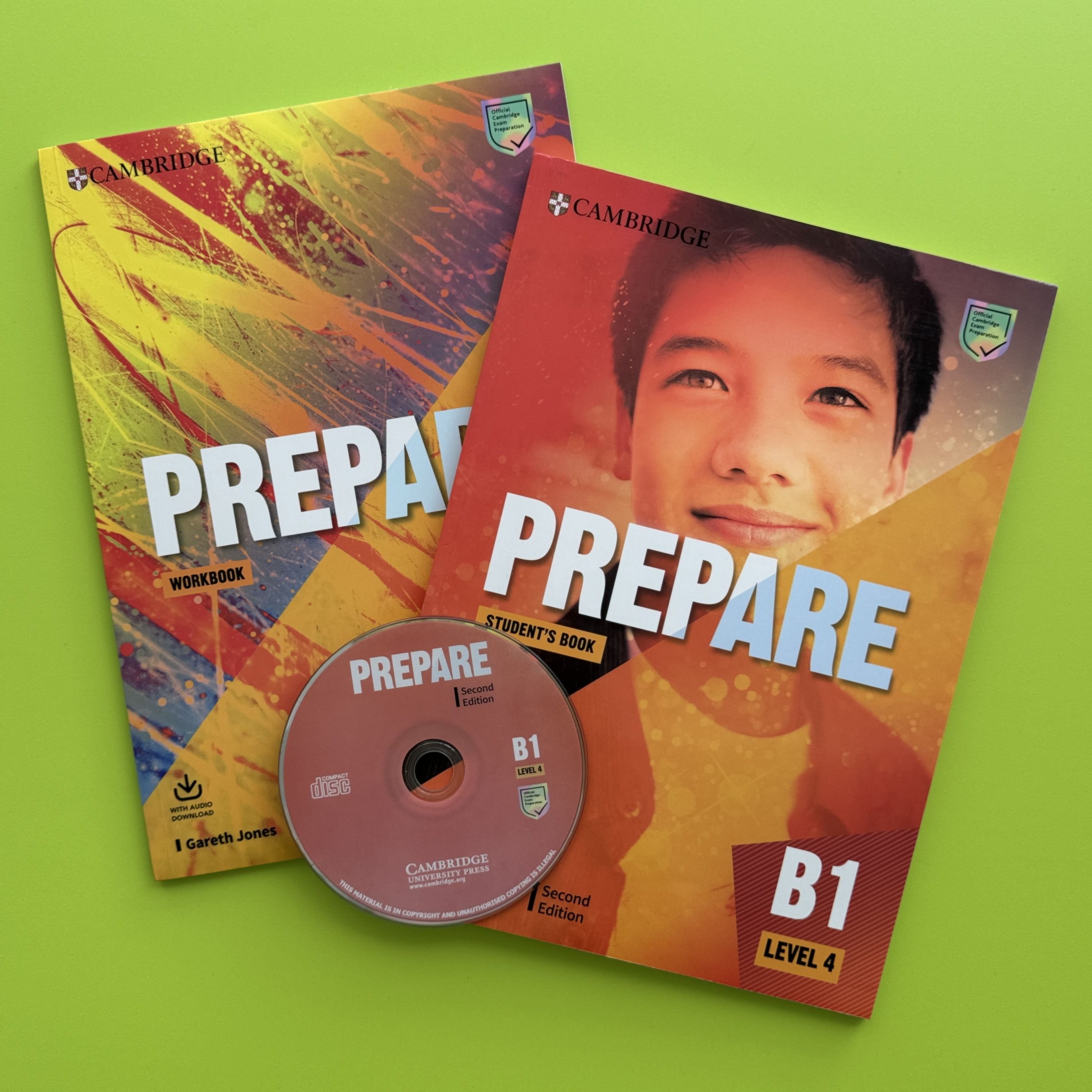 Prepare Level 4 B1: Student's Book + Workbook + CD | Jones Gareth