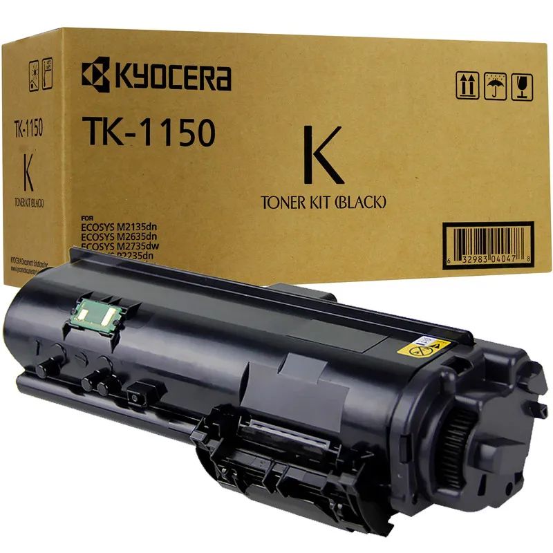 Картридж Kyocera TK-1150 (1T02RV0NL0) для принтеров Kyocera P2235dn/ P2235dw/ M2135dn/ M2635dn/ M2735dw, 3000 страниц