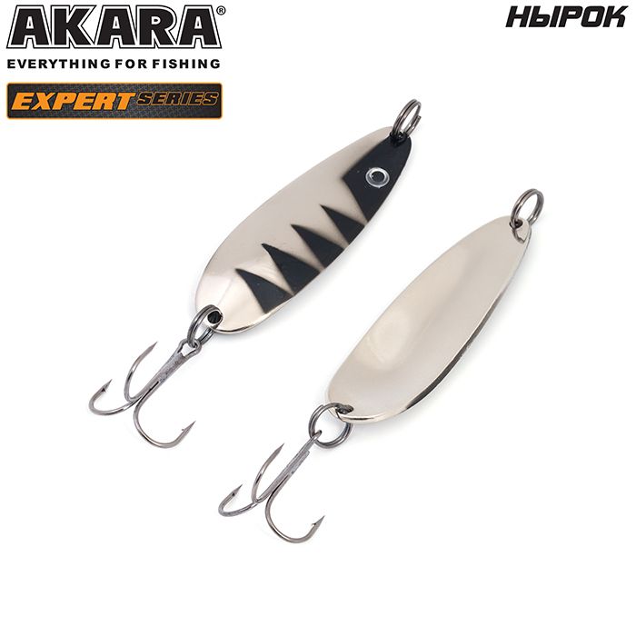 Блесна колеб. Akara Expert Нырок 65 мм 17 гр. 13/SIL