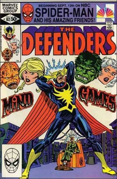 The Defenders #102, 1981. Оригинальный комикс на английском языке.