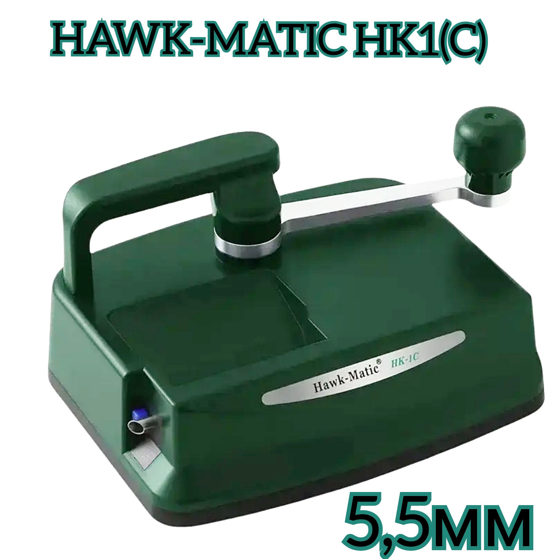 HAWK-MATICHK1(C)машинкадлянабивкисигарет/самокруток5,5мминжекторная