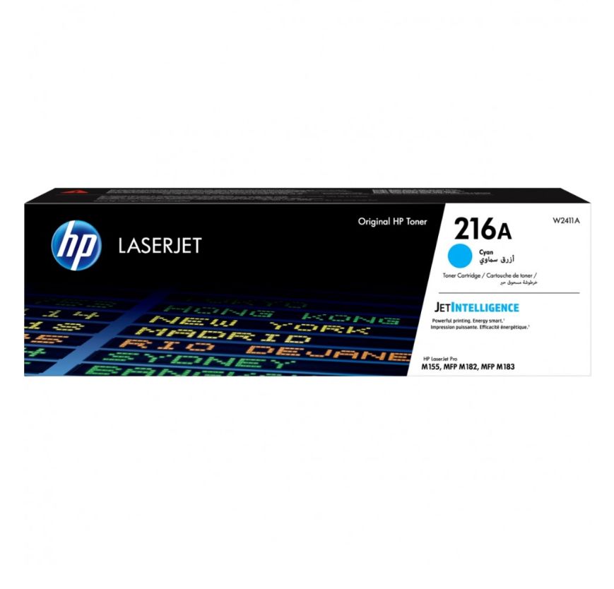 Картридж лазерный HP W2411A 216A Cyan, оригинал