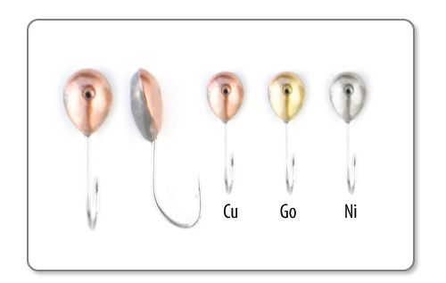 Мормышка паяная Spider Капля 7 мм Sil №10