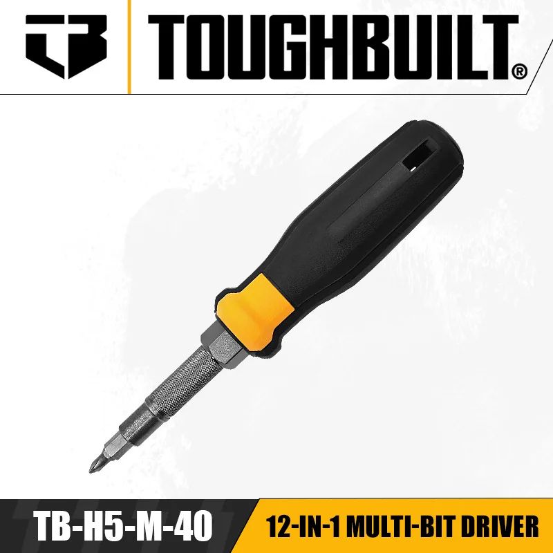 TOUGHBUILTTB-H5-M-40Мультибитныйинструмент12в1