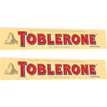 Молочный шоколад Toblerone Milk 360 г - 2 шт