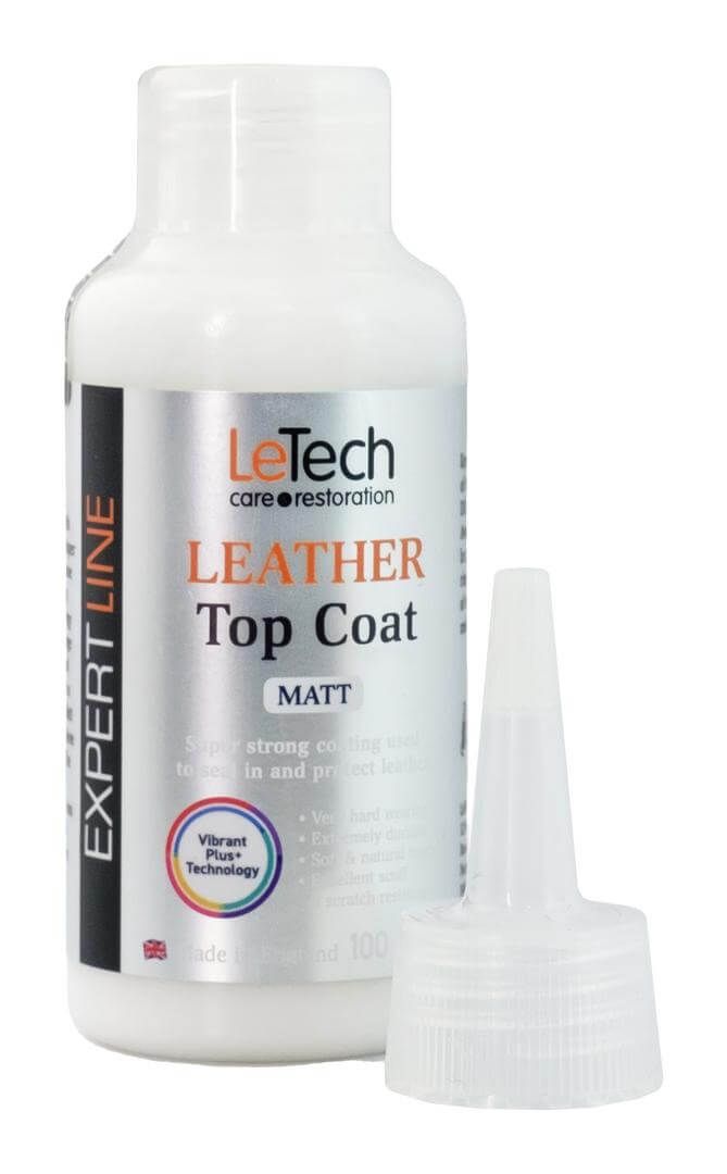 Защитный матовый лак для кожи после ремонта LeTech (Leather Top Coat) Matt 100ml