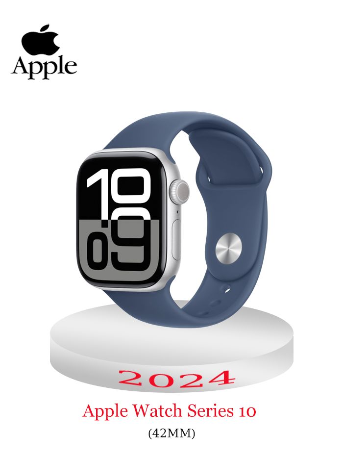 AppleУмныечасыWacthSeries102024СовершенноновыйОригинал,42mm,чёрный