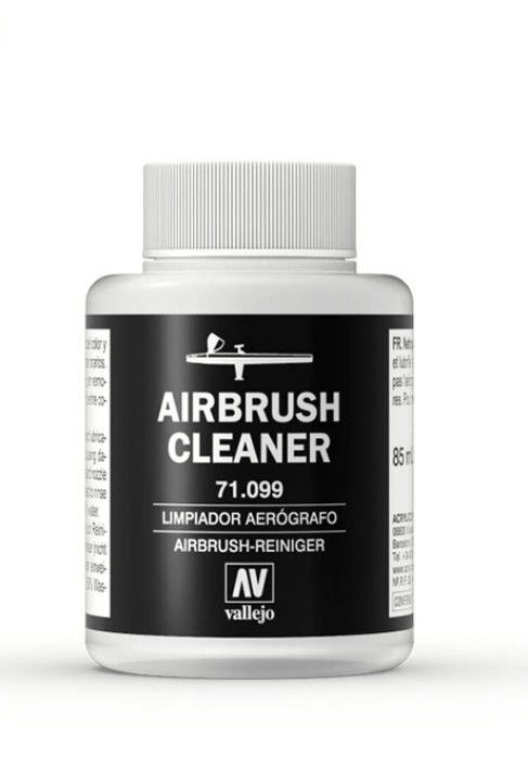 Очиститель для аэрографа Vallejo AIRBRUSH CLEANER 85мл.