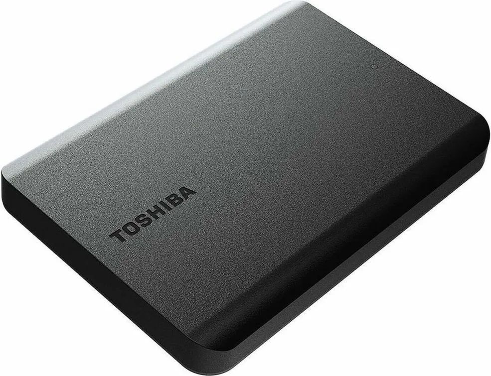 Toshiba 500 ГБ Внешний жесткий диск (Canvio Basics), черный