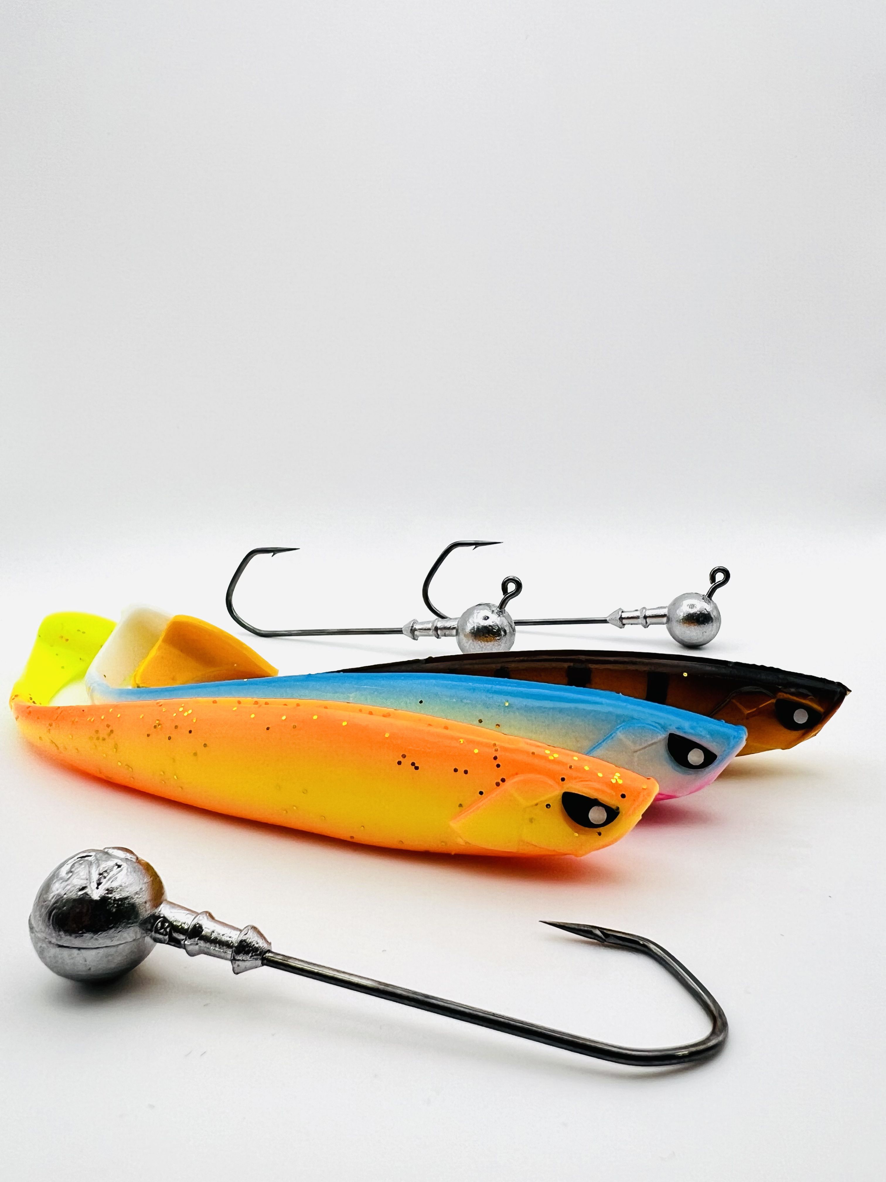 Виброхвосты на судака и щуку Lucky John 3D Series BASARA SOFT SWIM