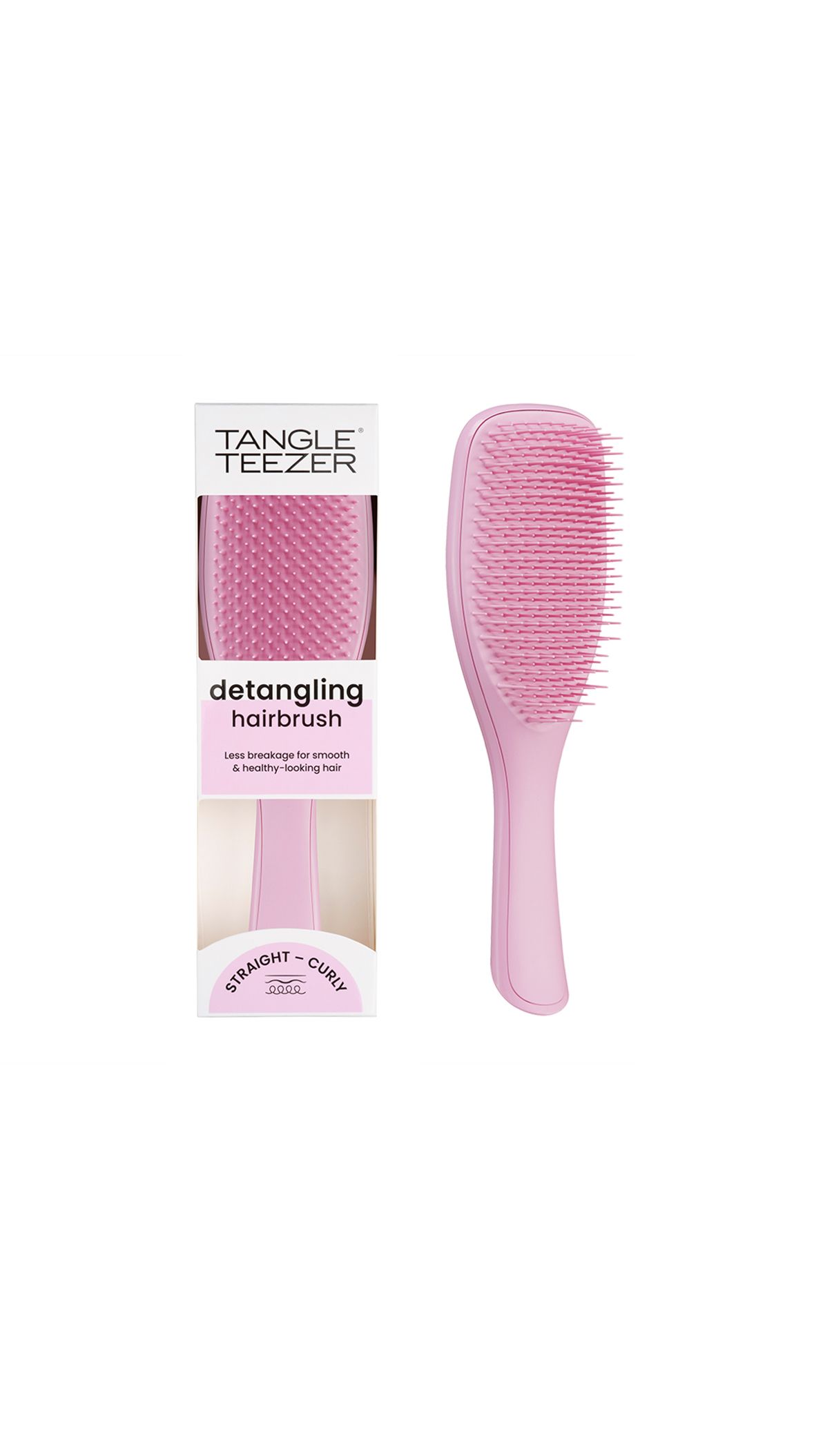 Расческа для волос Tangle Teezer The Wet Detangler Millennial Pink Нежно-розовый