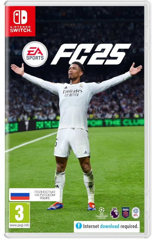 Игра FC 25 (Nintendo Switch, Русская версия)