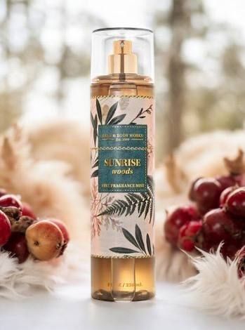 Парфюмированный спрей для тела 236мл Bath & Body Works Sunrise Woods Mist