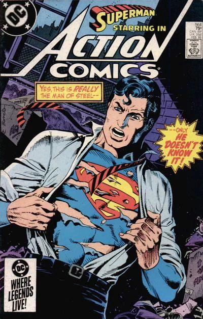 Action Comics #564, 1985. Оригинальный комикс на английском языке.