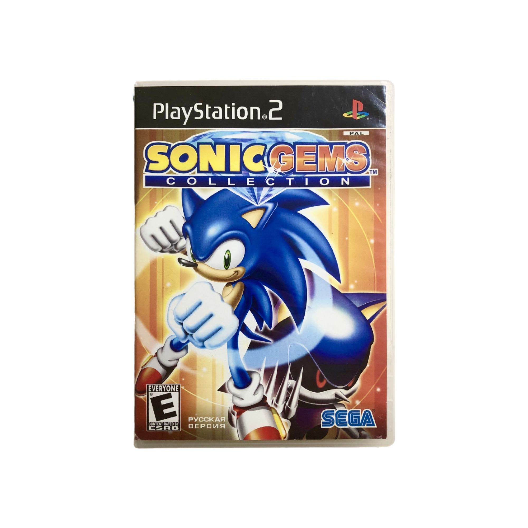 Игра Игра PS 2 Sonic Gems Collection / Соник: Коллекция драгоценностей (Платформер, Гонки, Экшн, Sonic Team, Sega, 2005) (PlayStation 2, Русская версия)