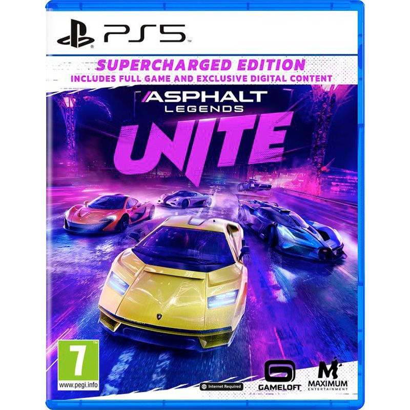 Игра Asphalt Legends: UNITE. Supercharged Edition (русские субтитры) для PS5