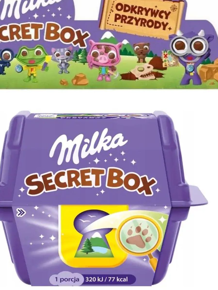 MilkaSecretBoxМолочныйшоколад14,4г(Германия)