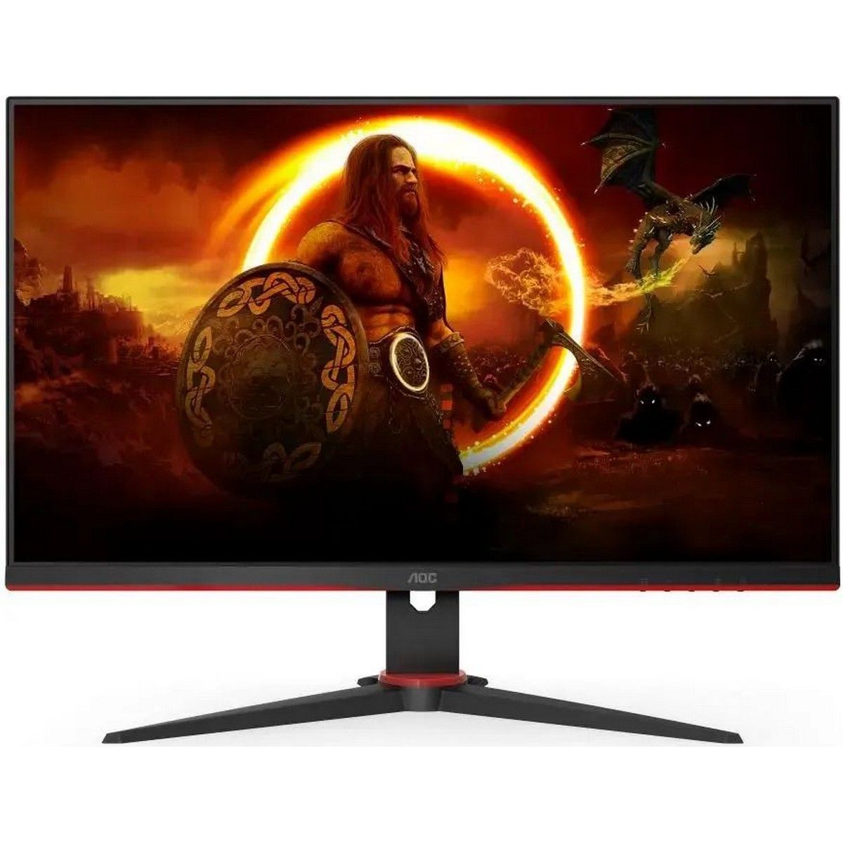 AOC23.8"Монитор24G2ZE,IPS,1920x1080,240Гц,черный