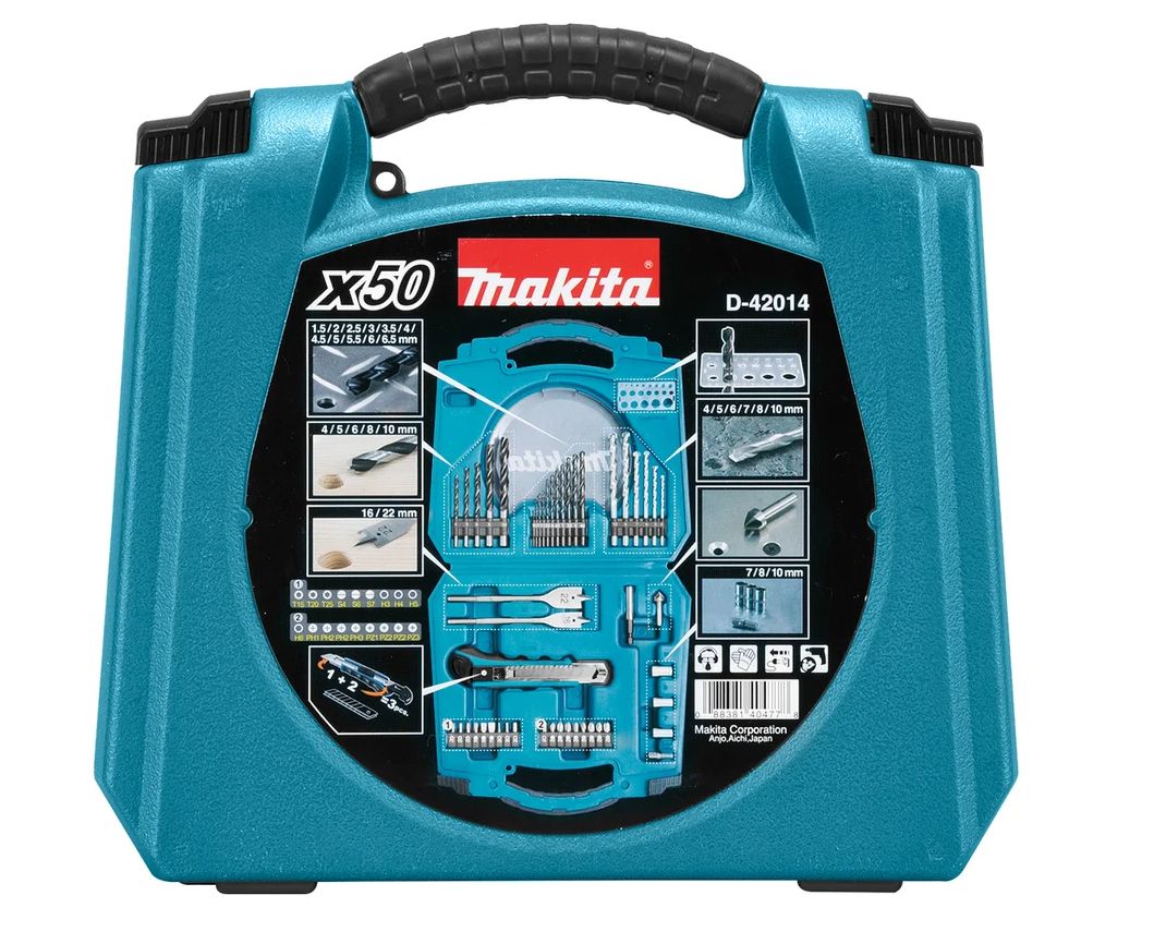 Набор насадок Circle series 50 шт. Makita D-42014