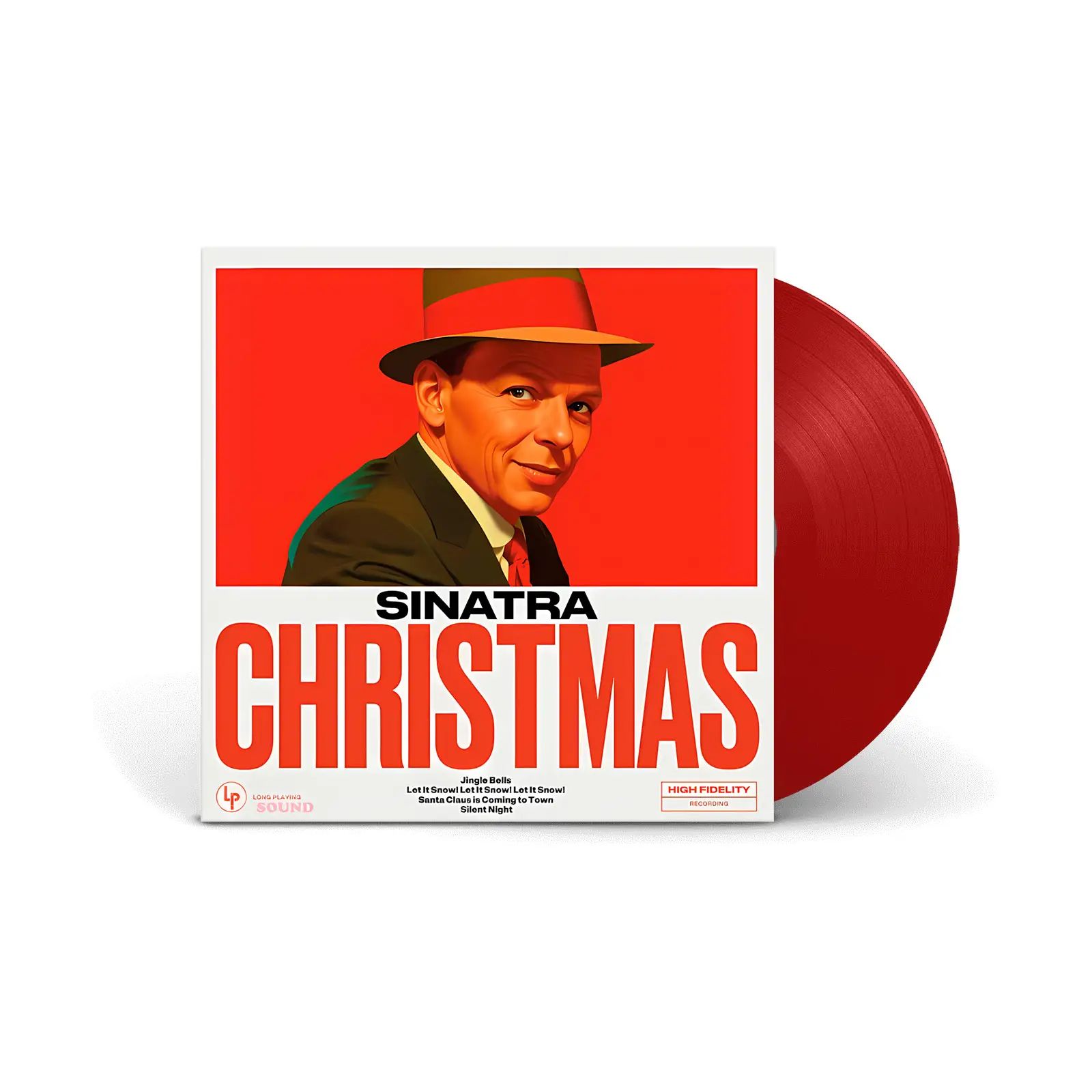 FRANK SINATRA - CHRISTMAS SINATRA (LP red) новогодняя виниловая пластинка