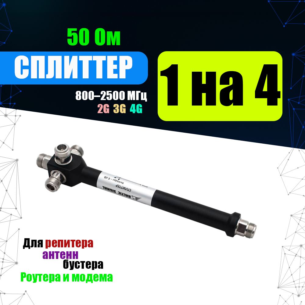 Сплиттер Baltic Signal BS-800/2500-1/4