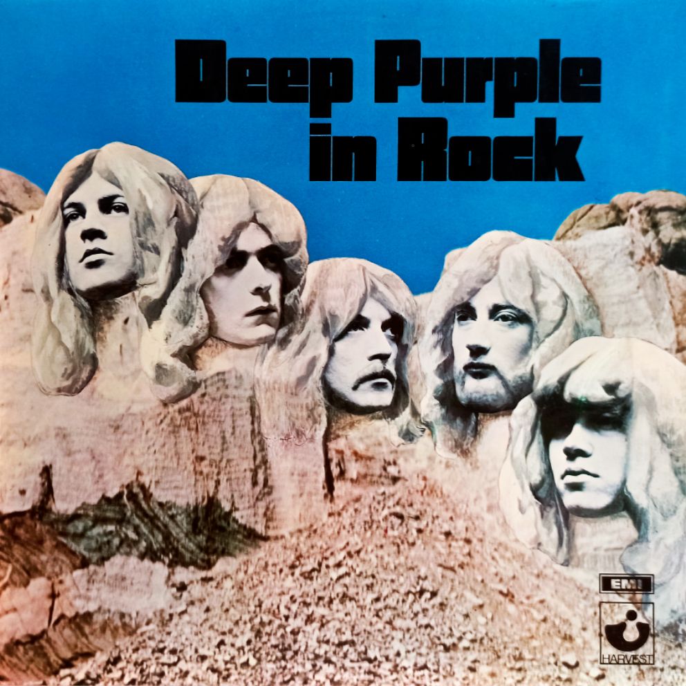 Deep Purple. Deep Purple In Rock (England, 1970) LP, EX+, виниловая пластинка