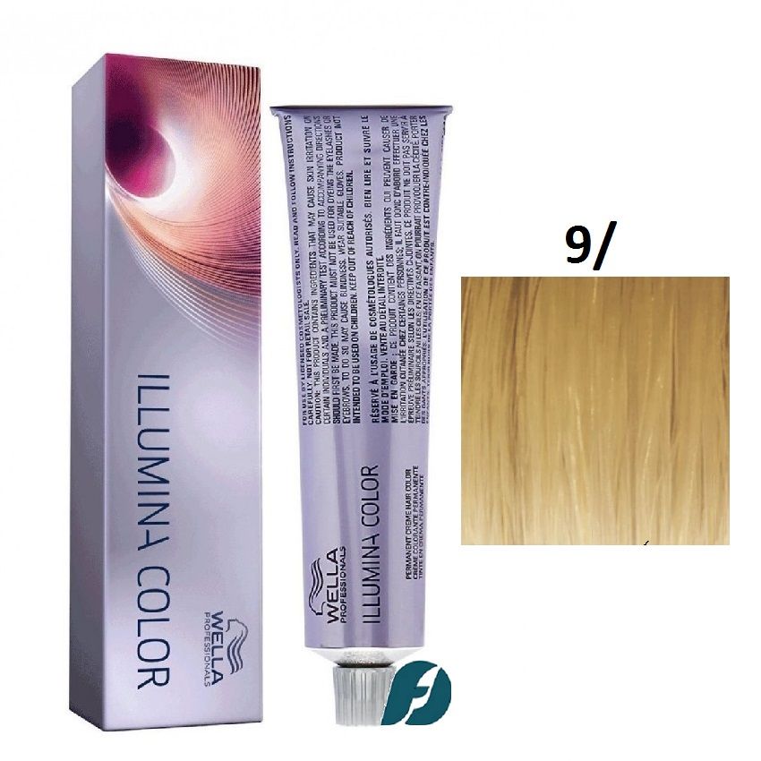 Wella Professionals Illumina Color 9/ Крем-краска для волос - Очень светлый блонд, 60мл