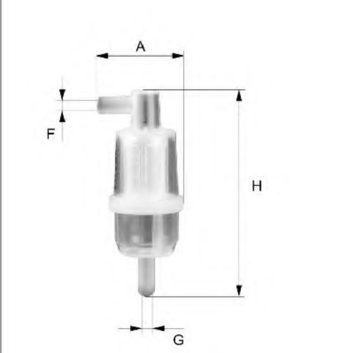 Фильтр топливный MB W124/KOMBI 2.9-3.0D/TD 76>