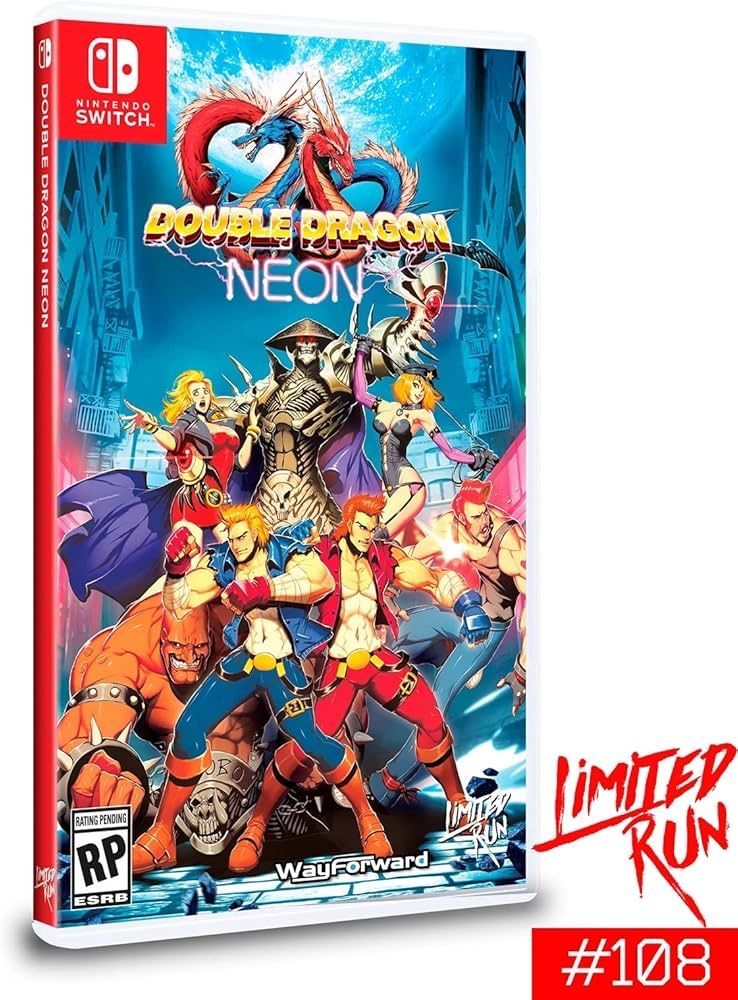 Игра Double Dragon Neon Limited Run Games (Nintendo Switch, Английская версия)