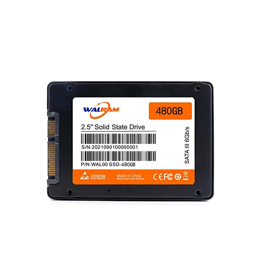 walram 480 ГБ Внутренний SSD-диск 6854 (P/N:WAL00 SSD-480GB)