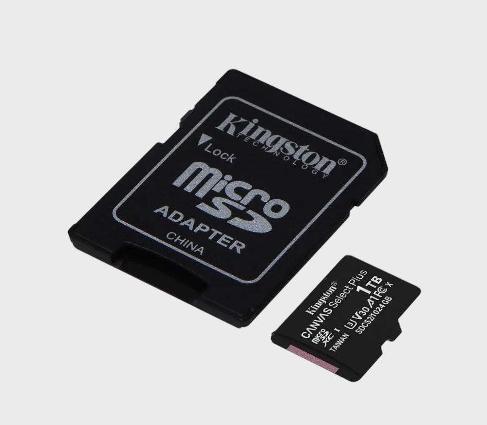 КартапамятиKingstonCanvasA1microSD1ТБ/microSDXCCanvas1ТБ/Картарасширенияпамяти1ТБ